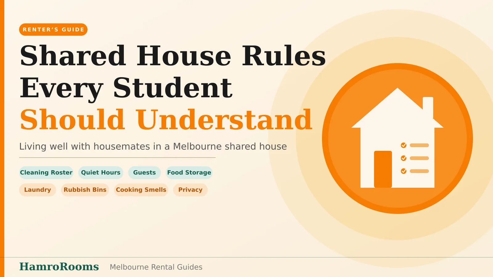 Shared House Rules Every Student Should Understand